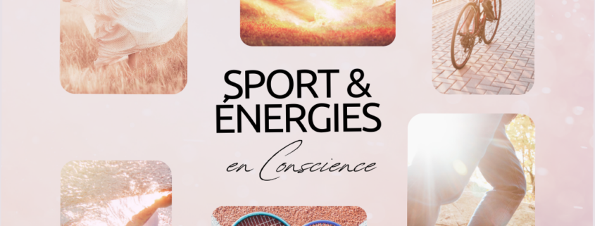 Choisir son sport en fonction de ses énergies ; 6 photos représentant différents sports