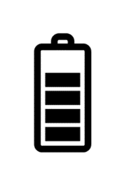 Dessin d'une pile qui indique le niveau de batterie ; illustre comment choisir un sport pour recharger ses batteries